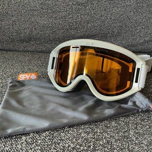 SPY Snow Goggles, Adult, White, Snowsports, Skiing, Snowboarding